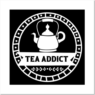 Tea Addict - Retro Vintage Posters and Art